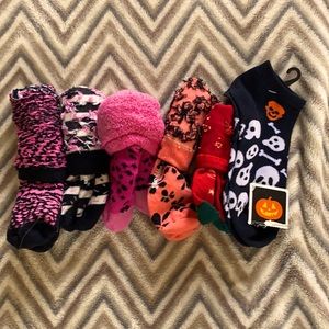 6 Variety Patterned Socks